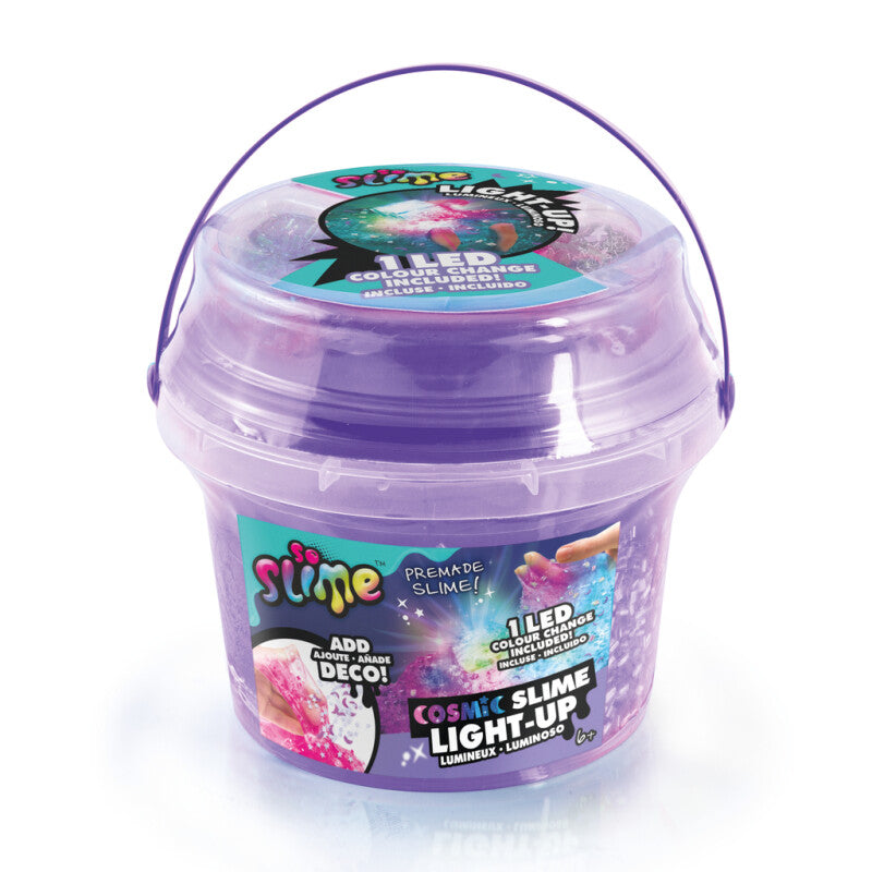 So Slime Lysande Kosmisk Slime i Hink 1-pack