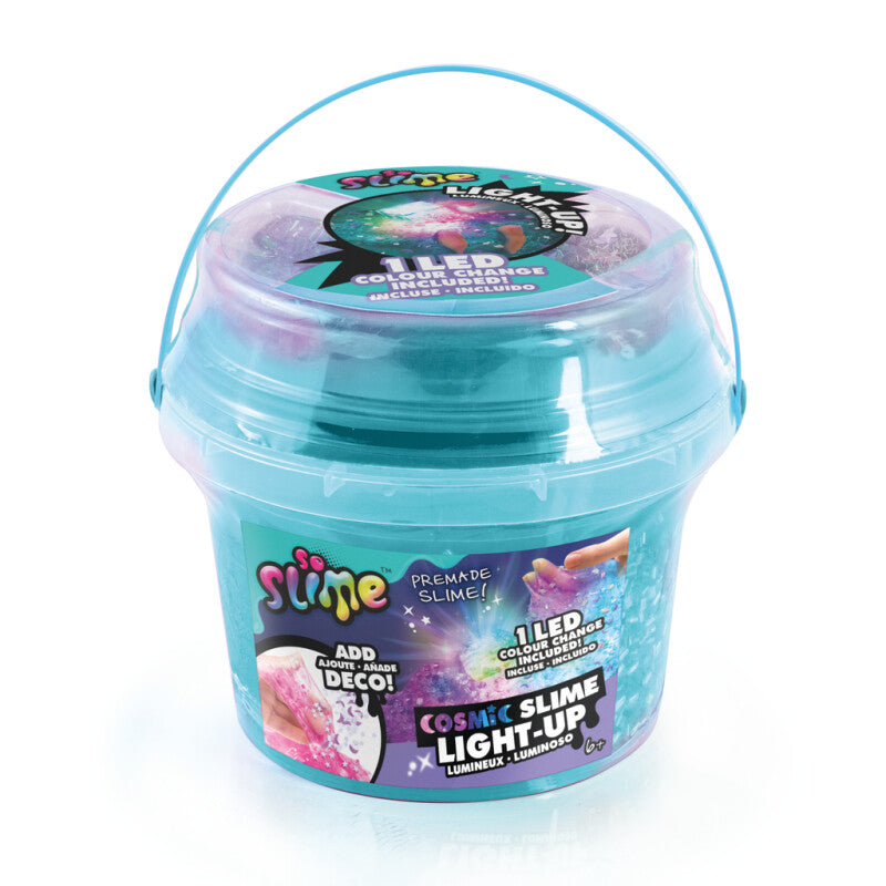 So Slime Lysande Kosmisk Slime i Hink 1-pack