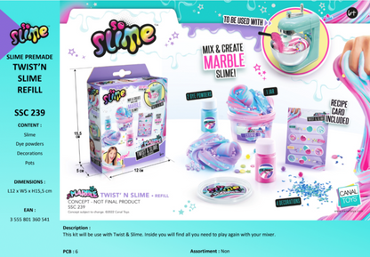 So Slime – Marmor Twist and Slime Refill