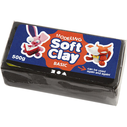 Klassisk Modellera Soft Clay 13x6x4 cm 500 g