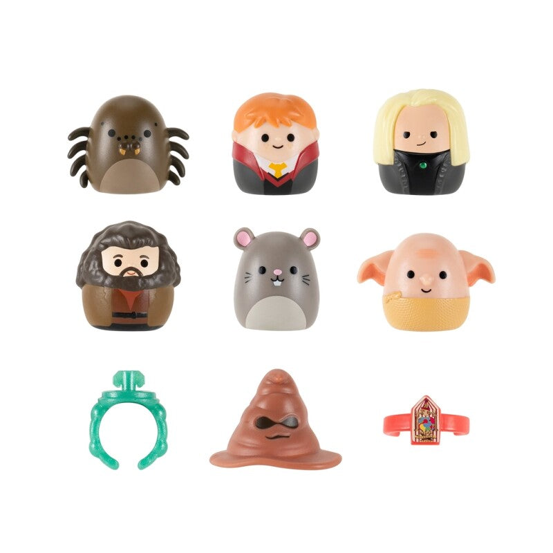 Squish-a-longs 2,5 cm Harry Potter 6-pack - Assorted
