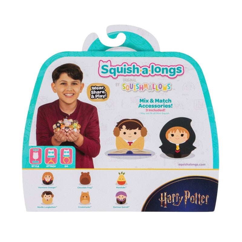 Squish-a-longs 2,5 cm Harry Potter 6-pack - Assorted