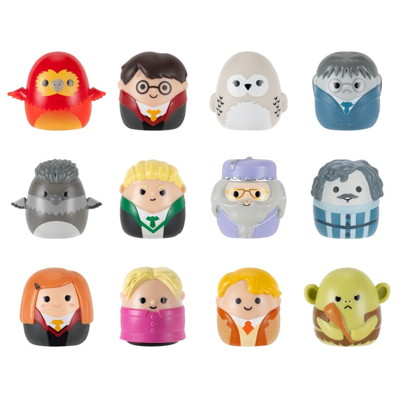 Squish-a-longs 2,5 cm Harry Potter 12-pack - assorted