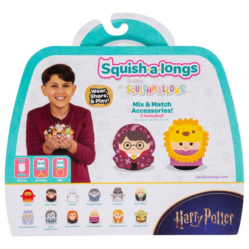 Squish-a-longs 2,5 cm Harry Potter 12-pack - assorted