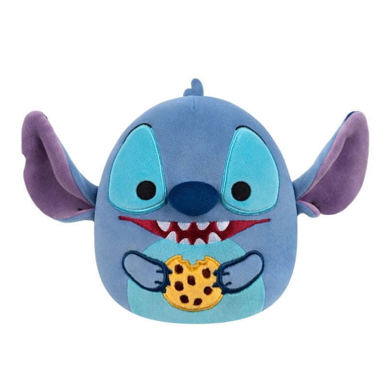 Squishmallows Disney Stitch Eating Chocolate Chip Cookie - 20 cm