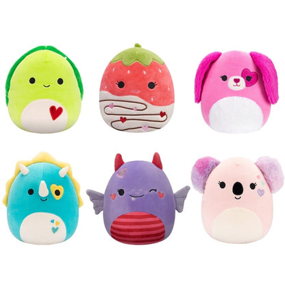 Squishmallows Hjärta Kapsel - flera varianter i CDU - 20 cm