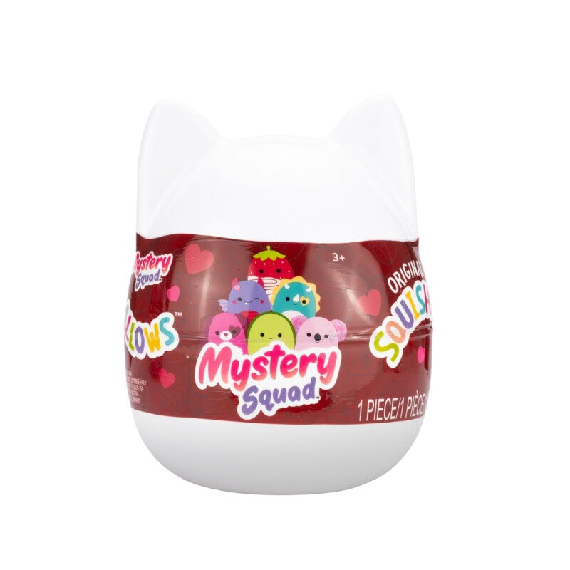 Squishmallows Hjärta Kapsel - flera varianter i CDU - 20 cm