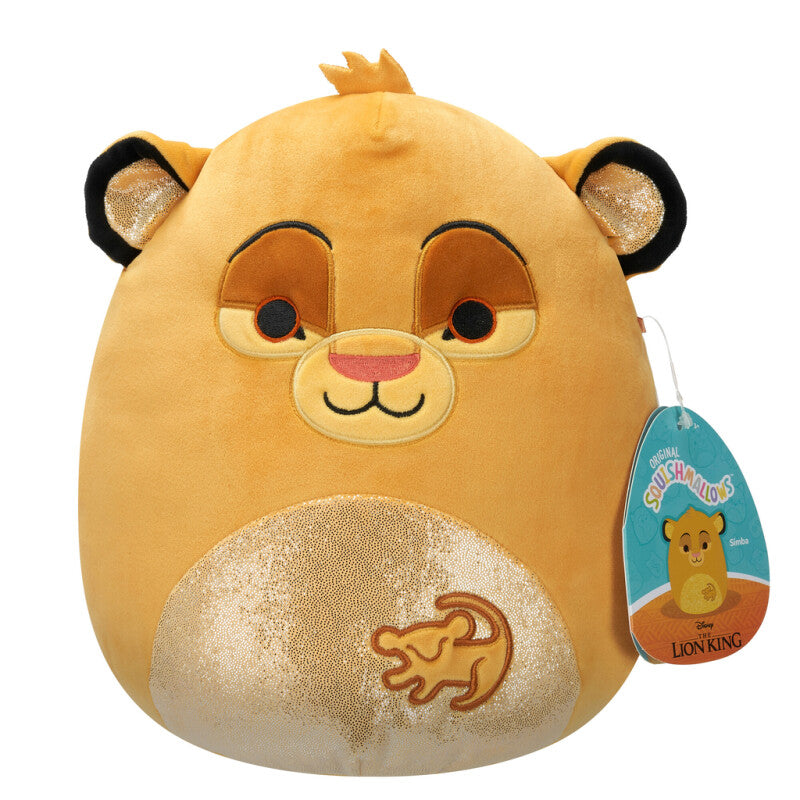 Squishmallows Disney Lejonkungen 30 Års Jubileum - Simba 20 cm