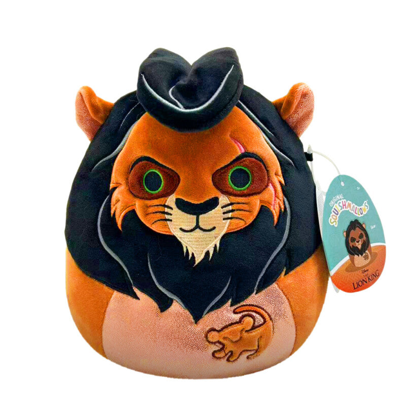 Squishmallows Disney Lejonkungen 30 Års Jubileum - Scar 20 cm