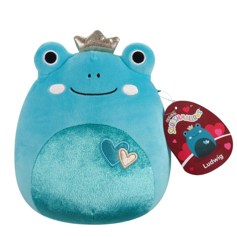 Squishmallows P23 Hjärta - Ludwig Frog 19 cm