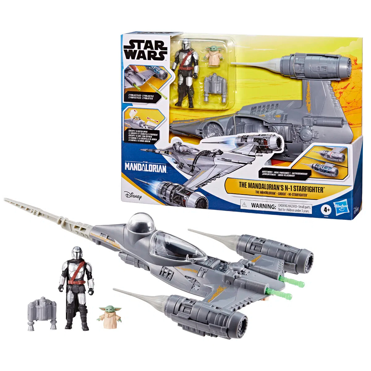 Star Wars Starfighter N1 & Figure 10 cm