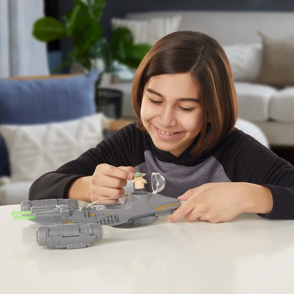 Star Wars Starfighter N1 & Figure 10 cm