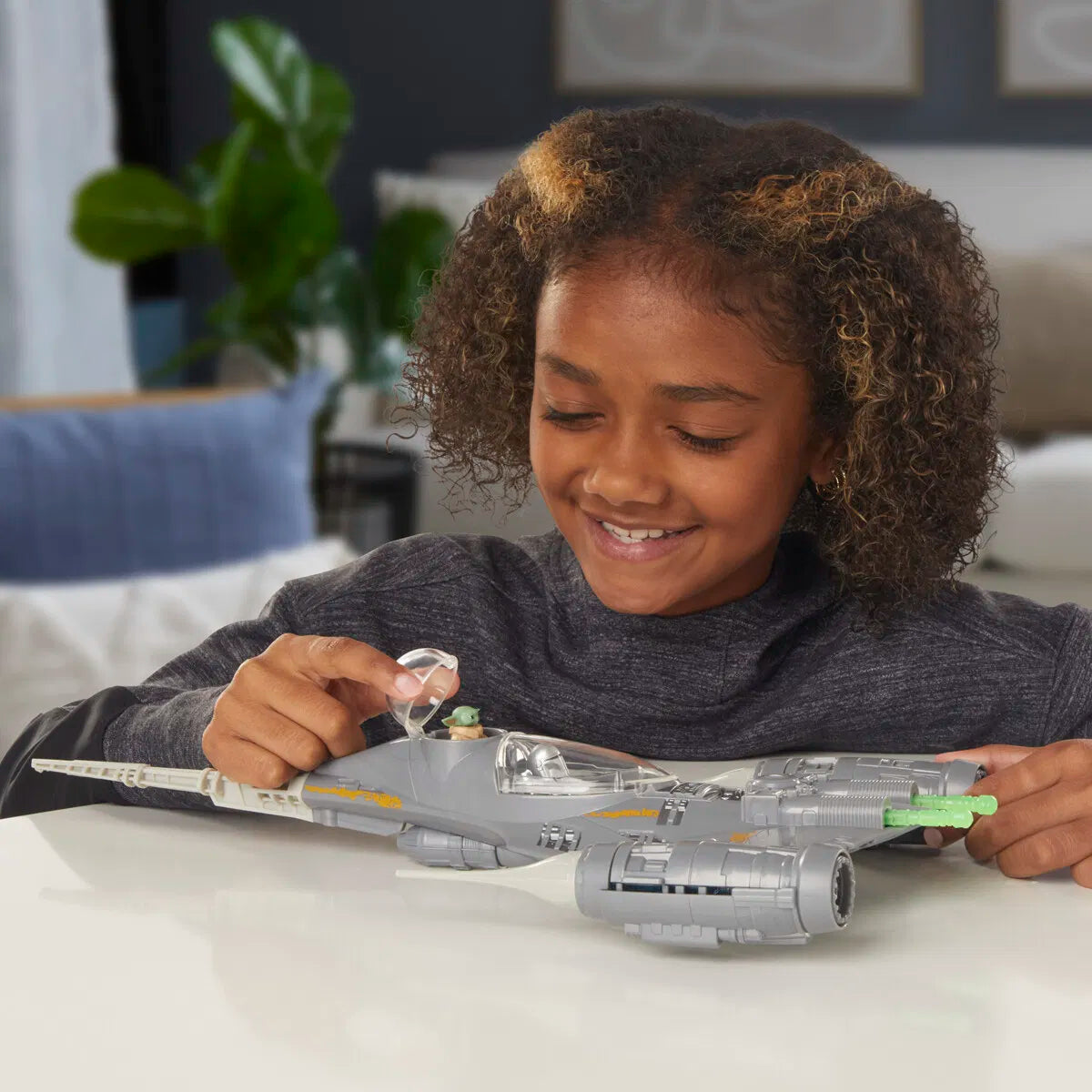 Star Wars Starfighter N1 & Figure 10 cm