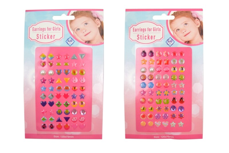 Klisterörhängen och Nagelstickers