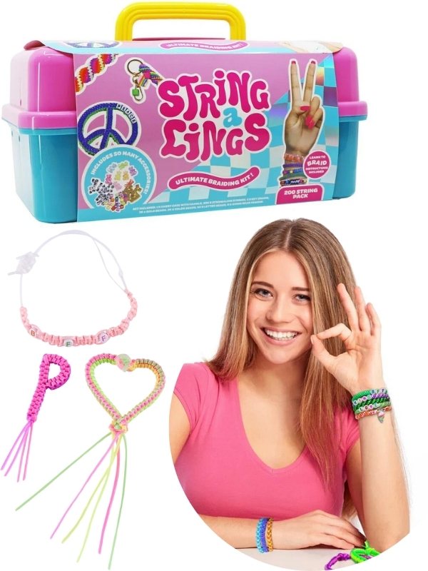 Stringalings - 200 Pack - Ultimate Braiding kit