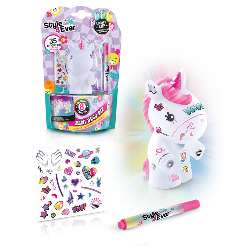 Style 4 Ever Gör-Det-Själv Lysande Deko Minifigur