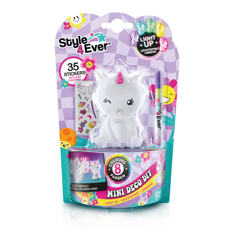 Style 4 Ever Gör-Det-Själv Lysande Deko Minifigur