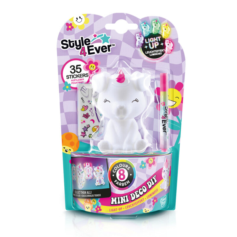 Style 4 Ever Gör-Det-Själv Lysande Deko Minifigur