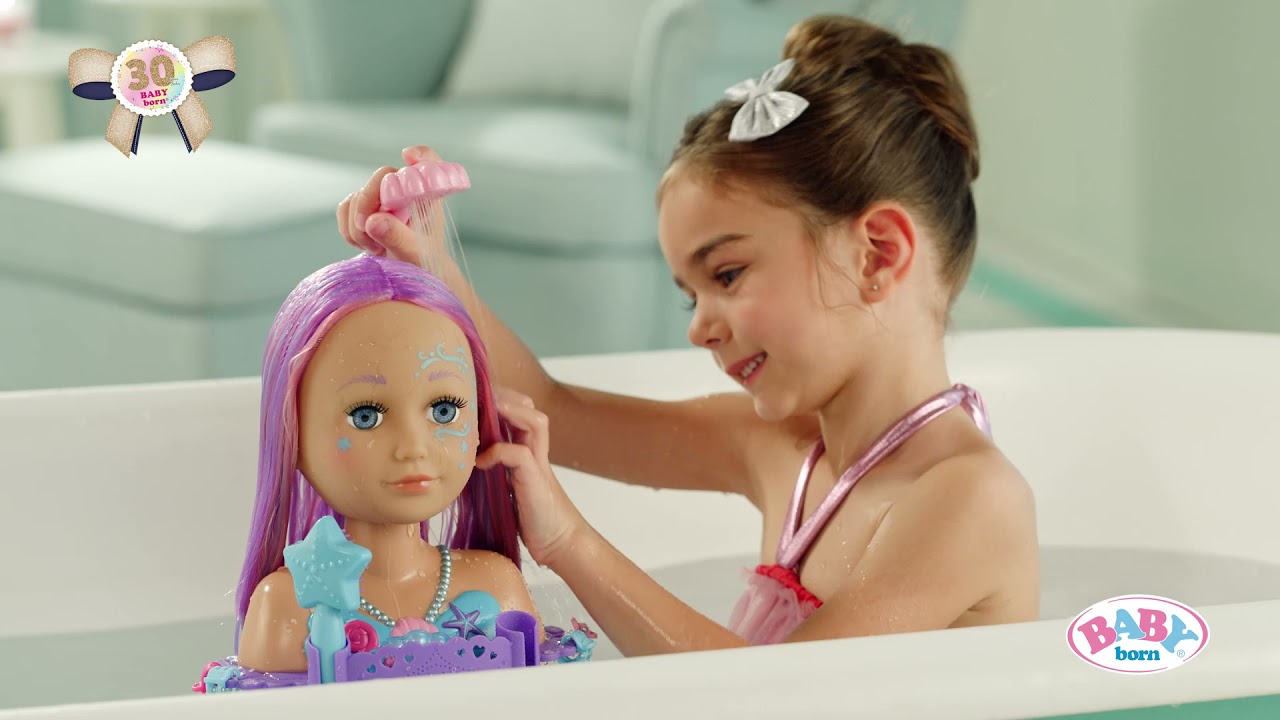 BABY Born Sister Styling Mermaid Head