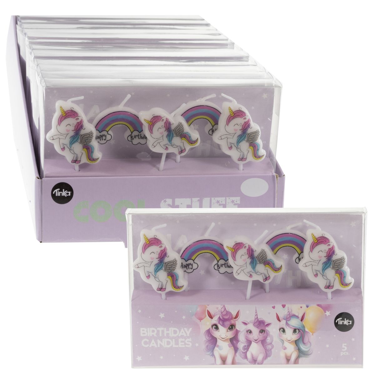 Tårtljus Unicorn