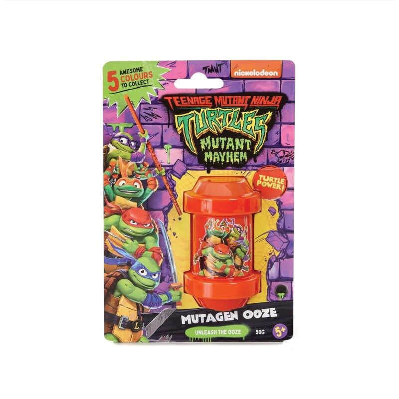 TMNT Mutagen Ooze Slime - 5 varianter i CDU