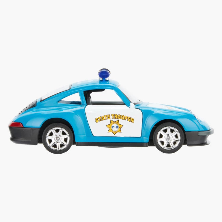 Leksaksbil Die Cast Porsche i Polisbilsdesign 14 cm
