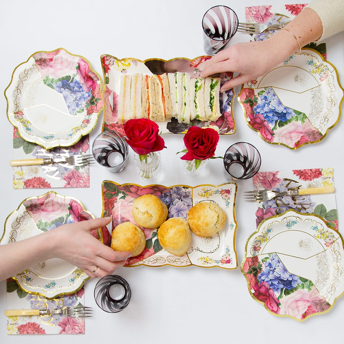 Talking-Tables-Serveringsfat-Vintage-Kintsugi-31×19-cm-4-st-–-Truly-Scrumptious
