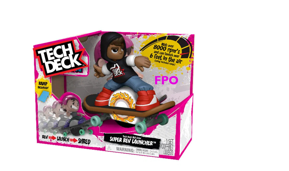 Tech Deck Ted Shred N' Blast Skateboard Flywheel