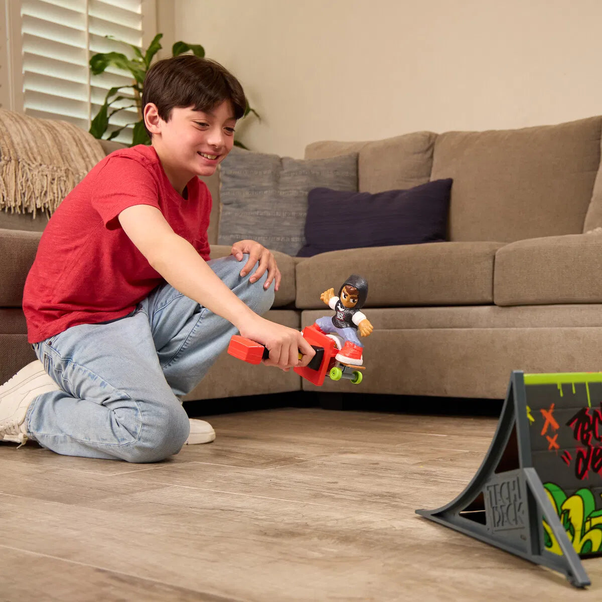 Tech Deck Ted Shred N' Blast Skateboard Flywheel