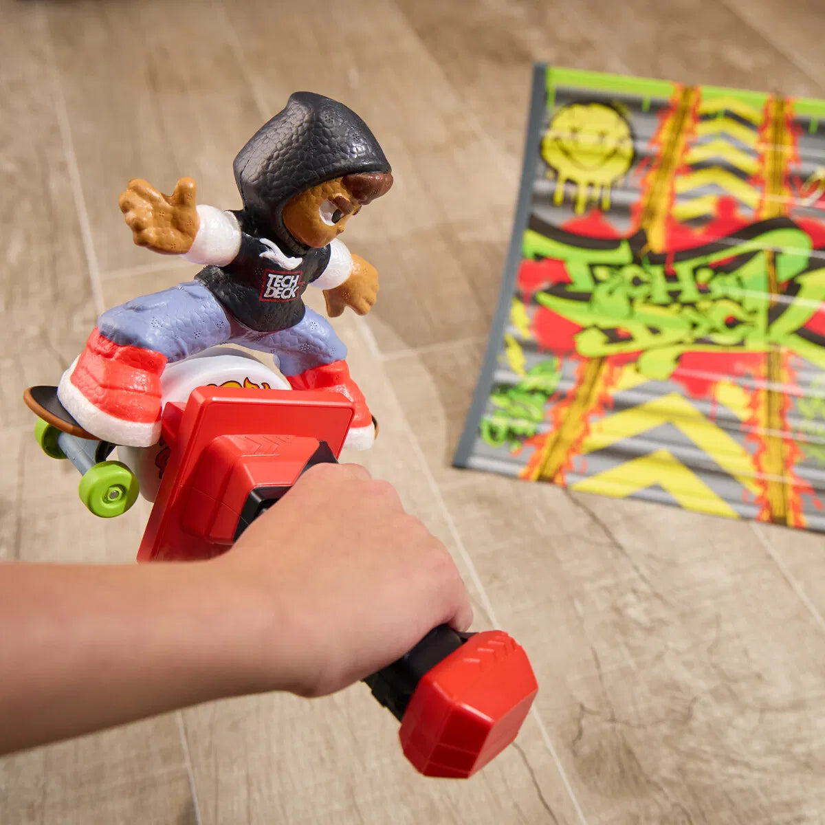 Tech Deck Ted Shred N' Blast Skateboard Flywheel