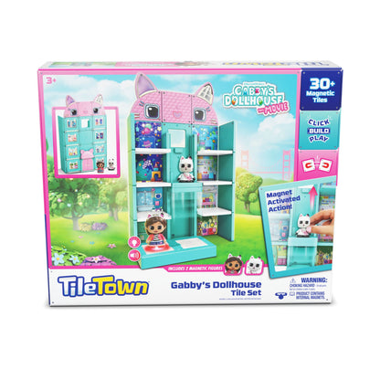 Tile Town - Gabbys Doll House Magnetic Tile playset
