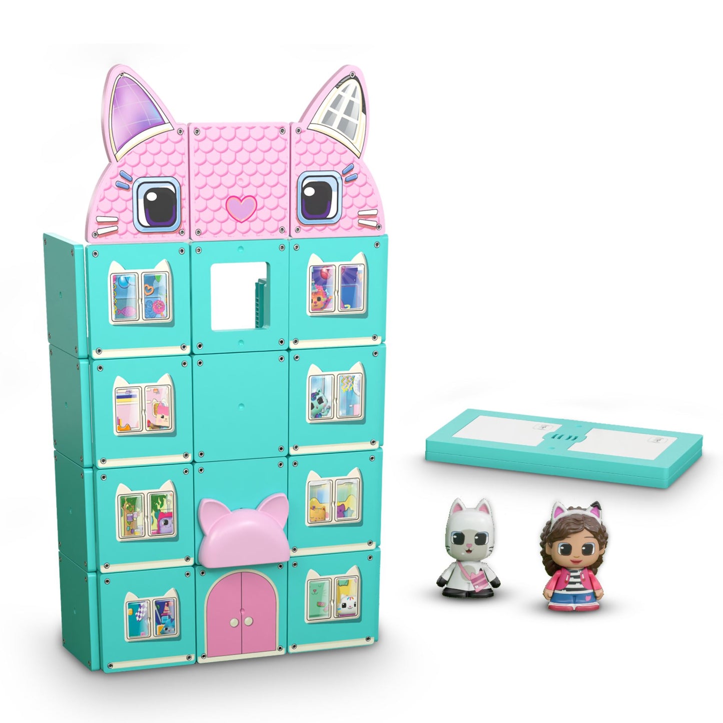 Tile Town - Gabbys Doll House Magnetic Tile playset