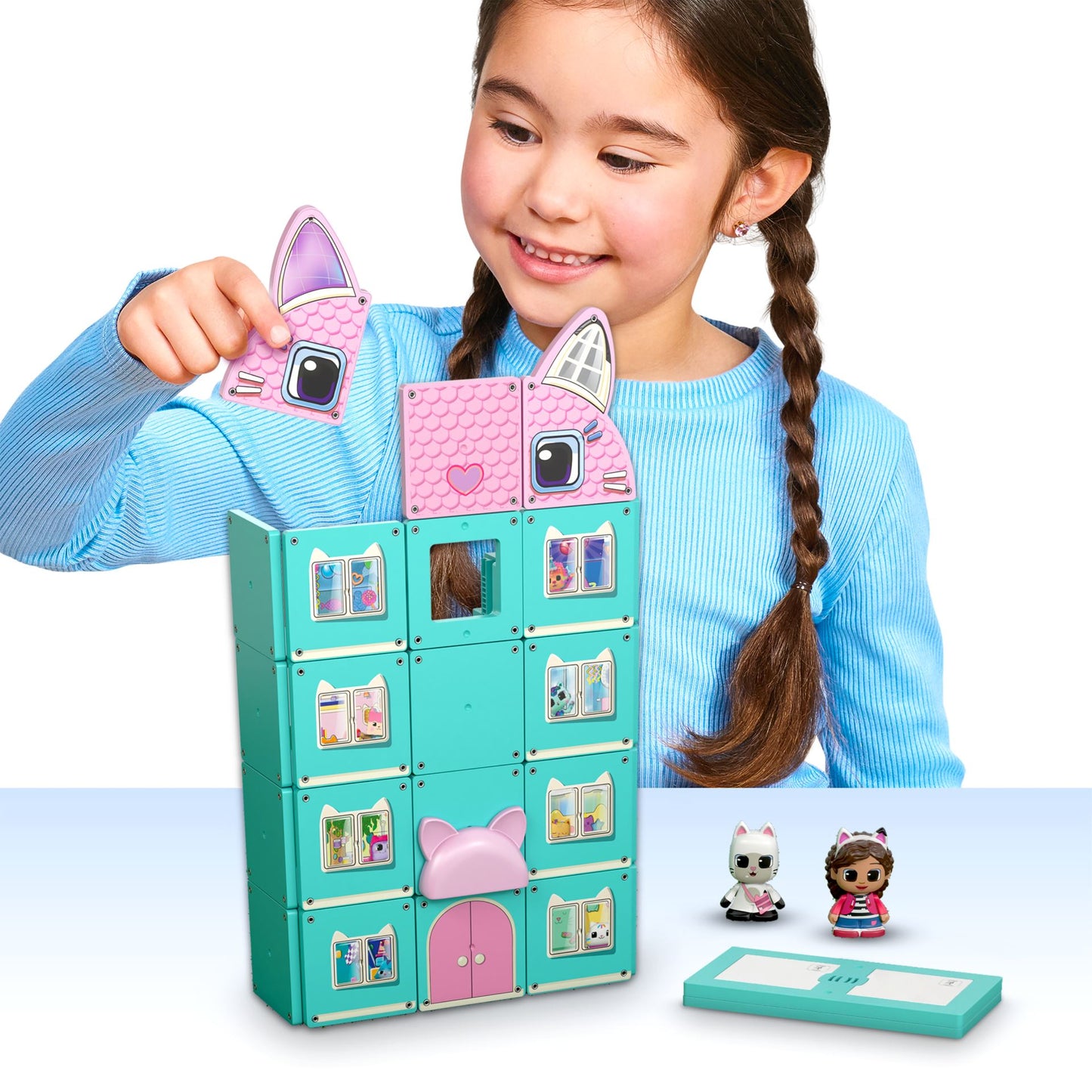 Tile Town - Gabbys Doll House Magnetic Tile playset