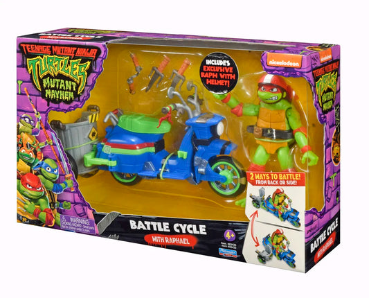Turtles Mutant Mayhem Vehicle with Figur Asst