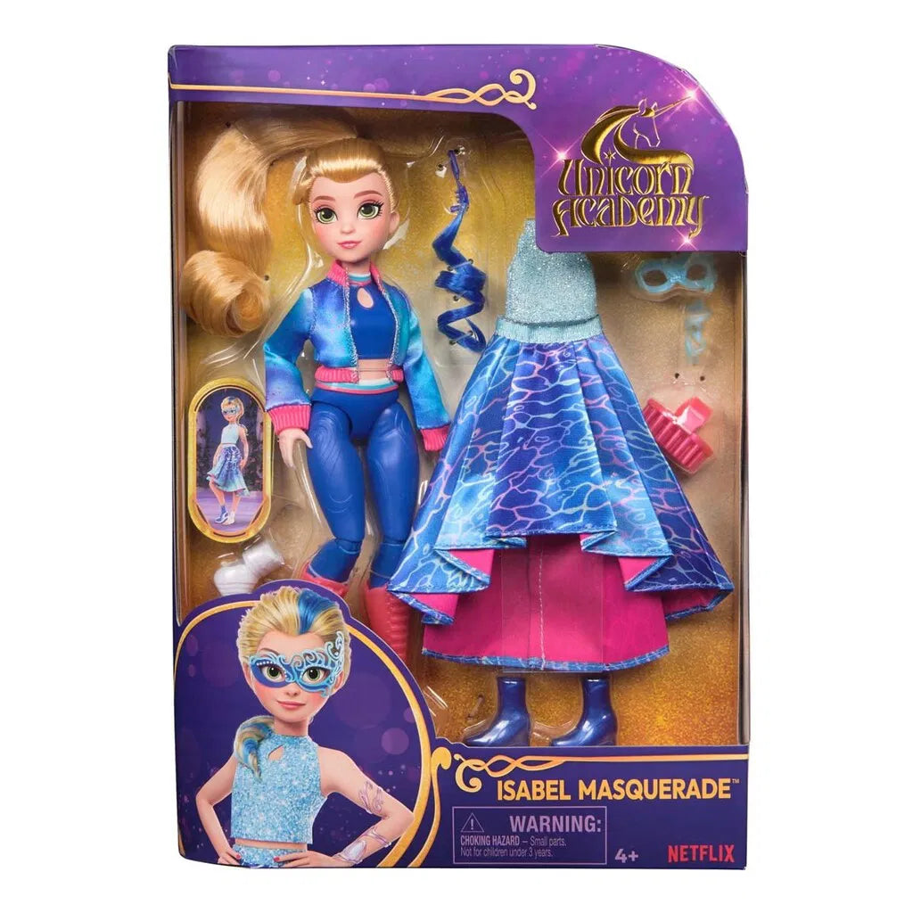 Unicorn Academy Dlx Doll Isabel Masquerade 24 cm