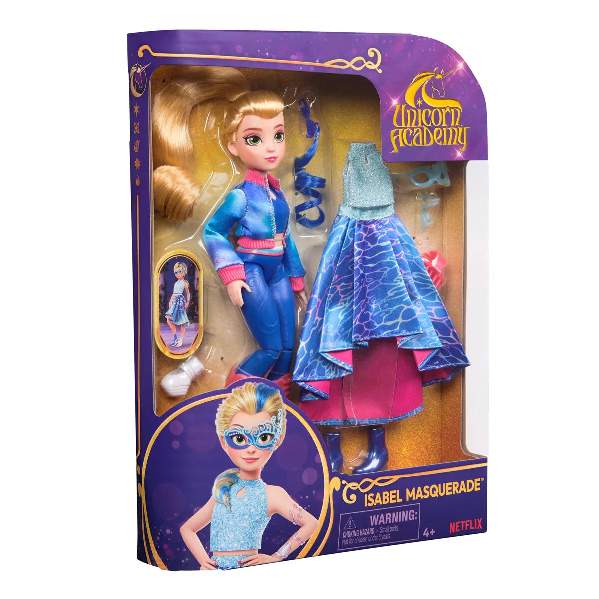 Unicorn Academy Dlx Doll Isabel Masquerade 24 cm