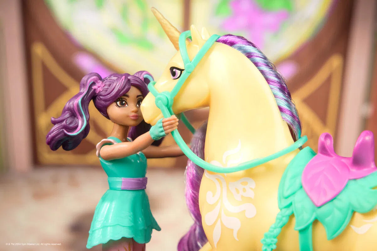 Unicorn Academy Doll & Unicorn - Ava & Leaf