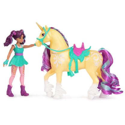 Unicorn Academy Doll & Unicorn - Ava & Leaf