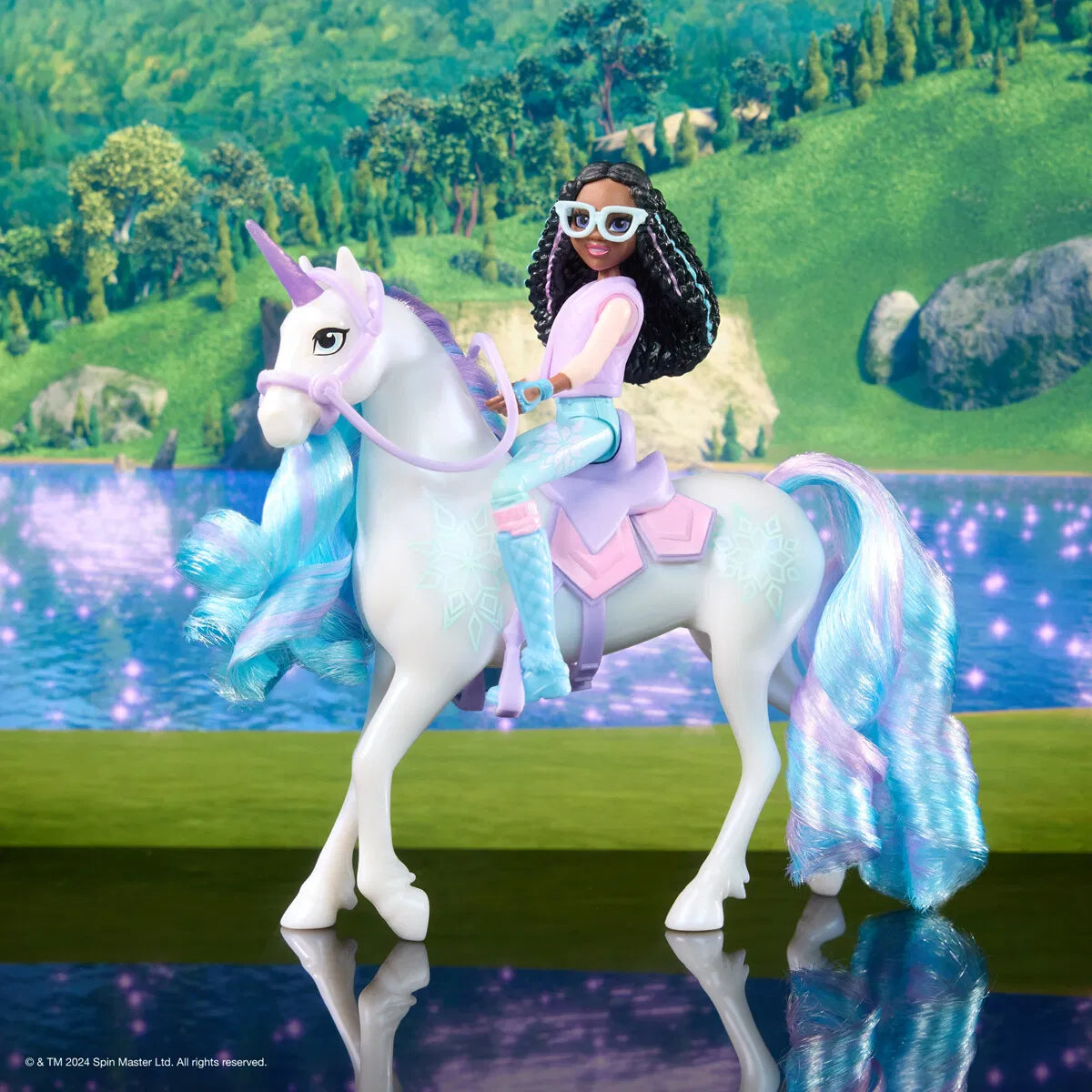 Unicorn Academy Doll & Unicorn - Layla & Glacier