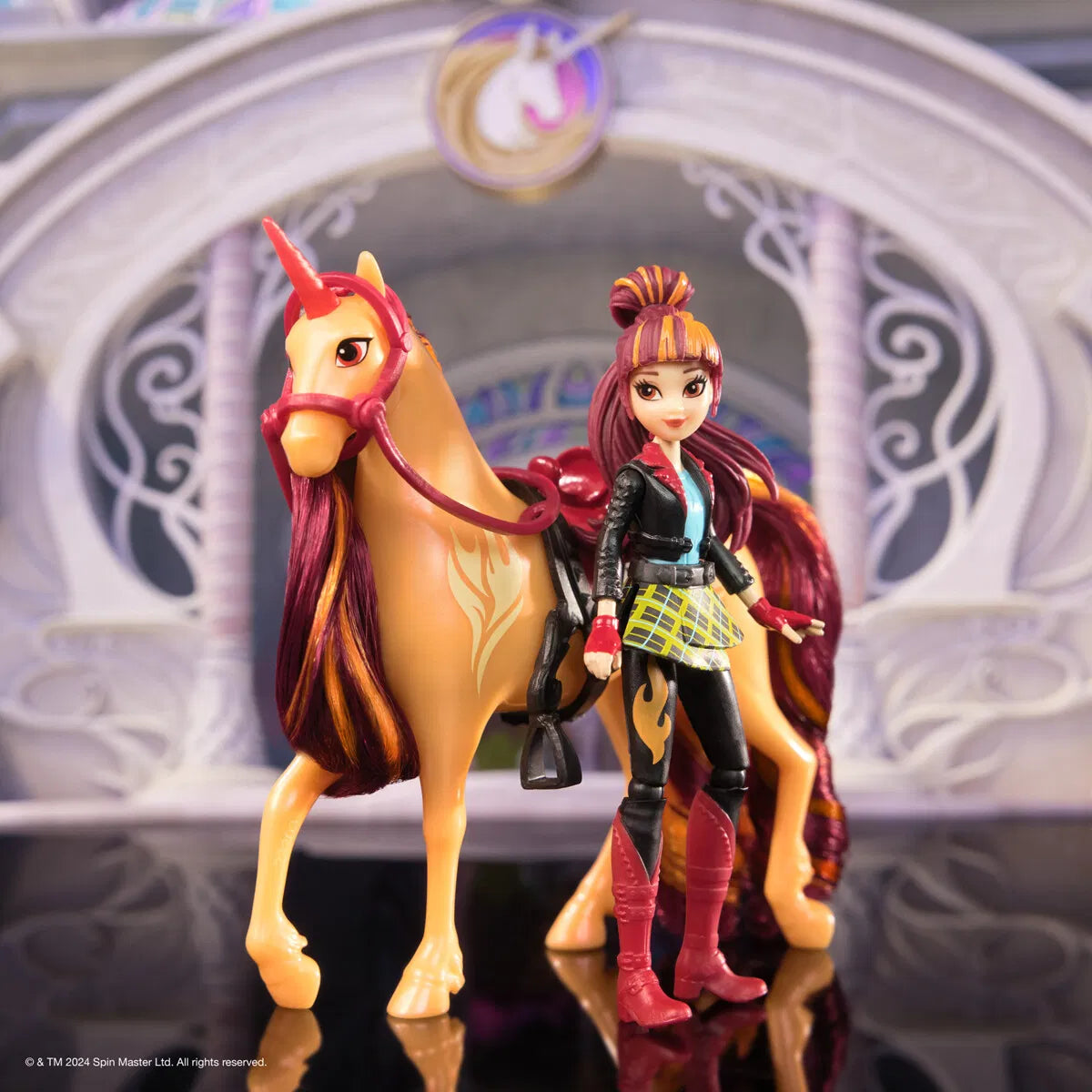 Unicorn Academy Doll & Unicorn- Valentina & Cinder