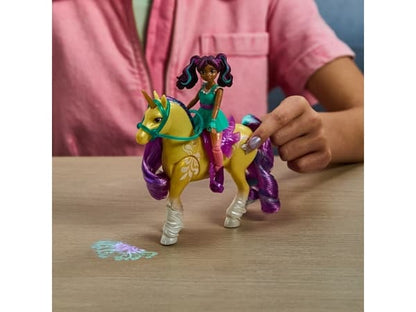 Unicorn Academy Doll Ava & Plant Magic Leaf