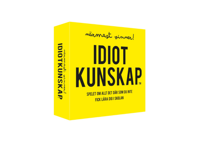 Sällskapsspel Idiotkunskap - Närmast vinner!