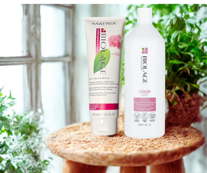 Matrix Biolage ColorLast Shampoo 1000 ml  1st+ Color Care Conditioner 250 ml 1st - Combopack