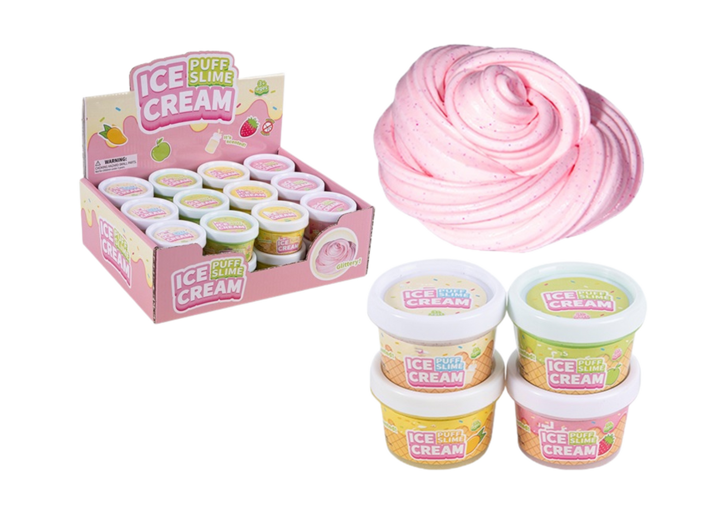 Ice Cream Puff Slime