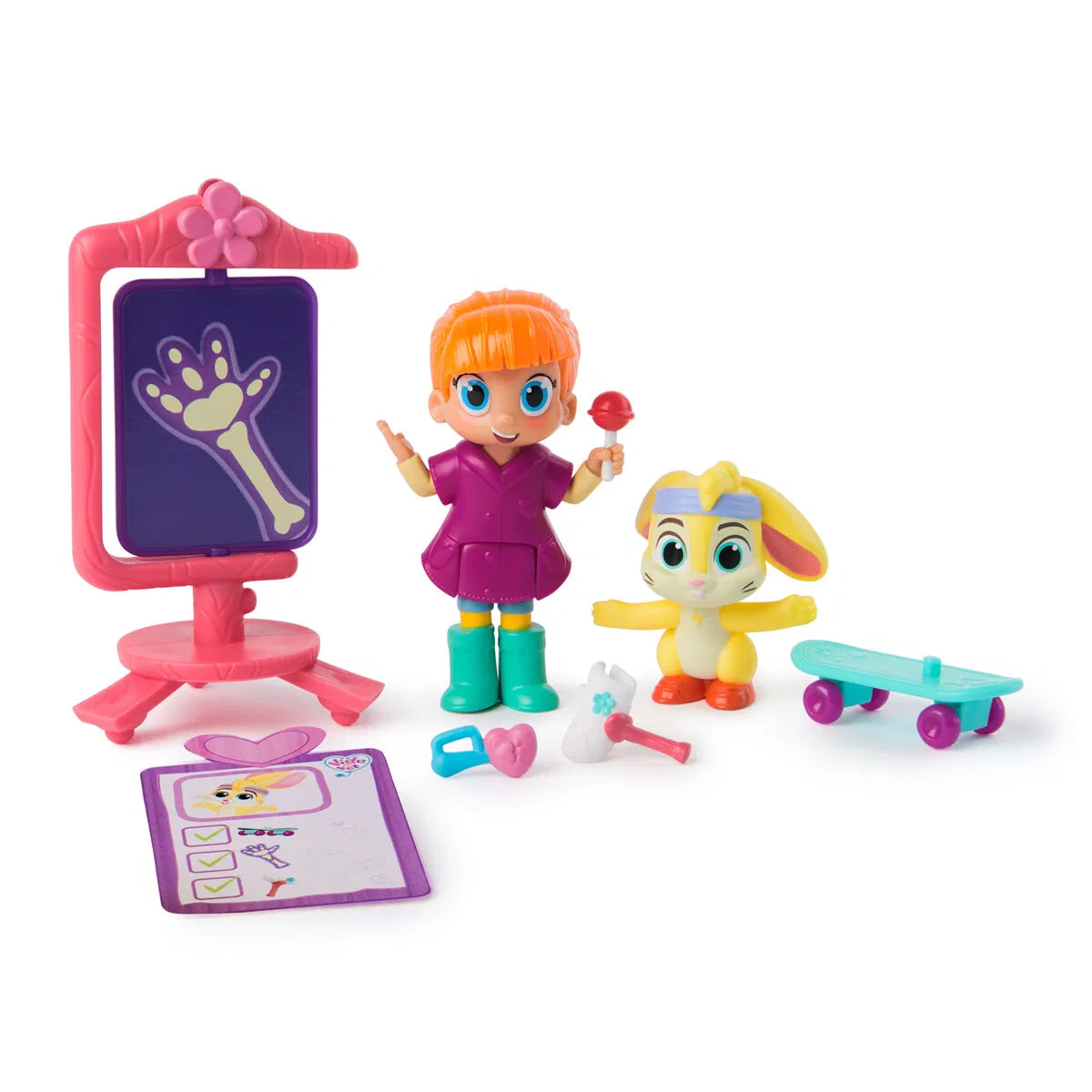 Vida the Vet Figure Story Pack 7,5 cm -Vida & Zigzag