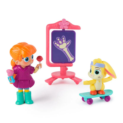 Vida the Vet Figure Story Pack 7,5 cm -Vida & Zigzag