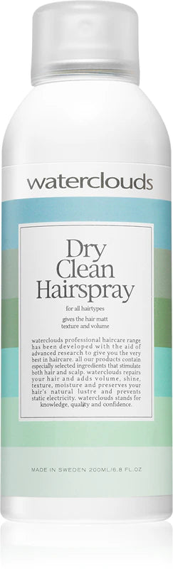 Waterclouds Dry Clean Hairspray 200 ml – Torrschampo