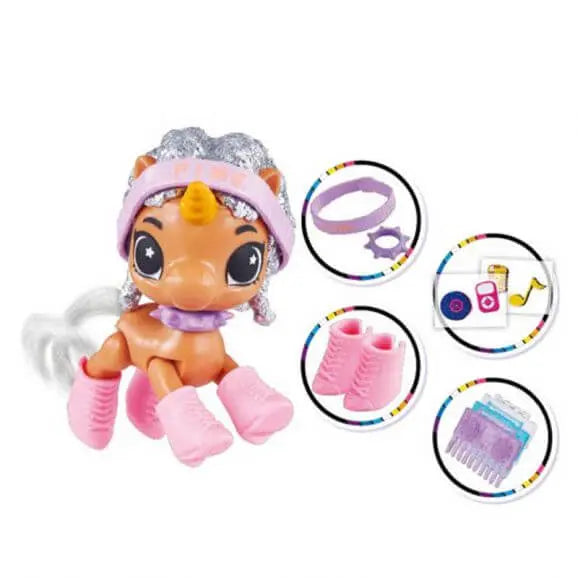 Zuru 5 Surprises Unicorn Squad Glitter - Överraskningsboll