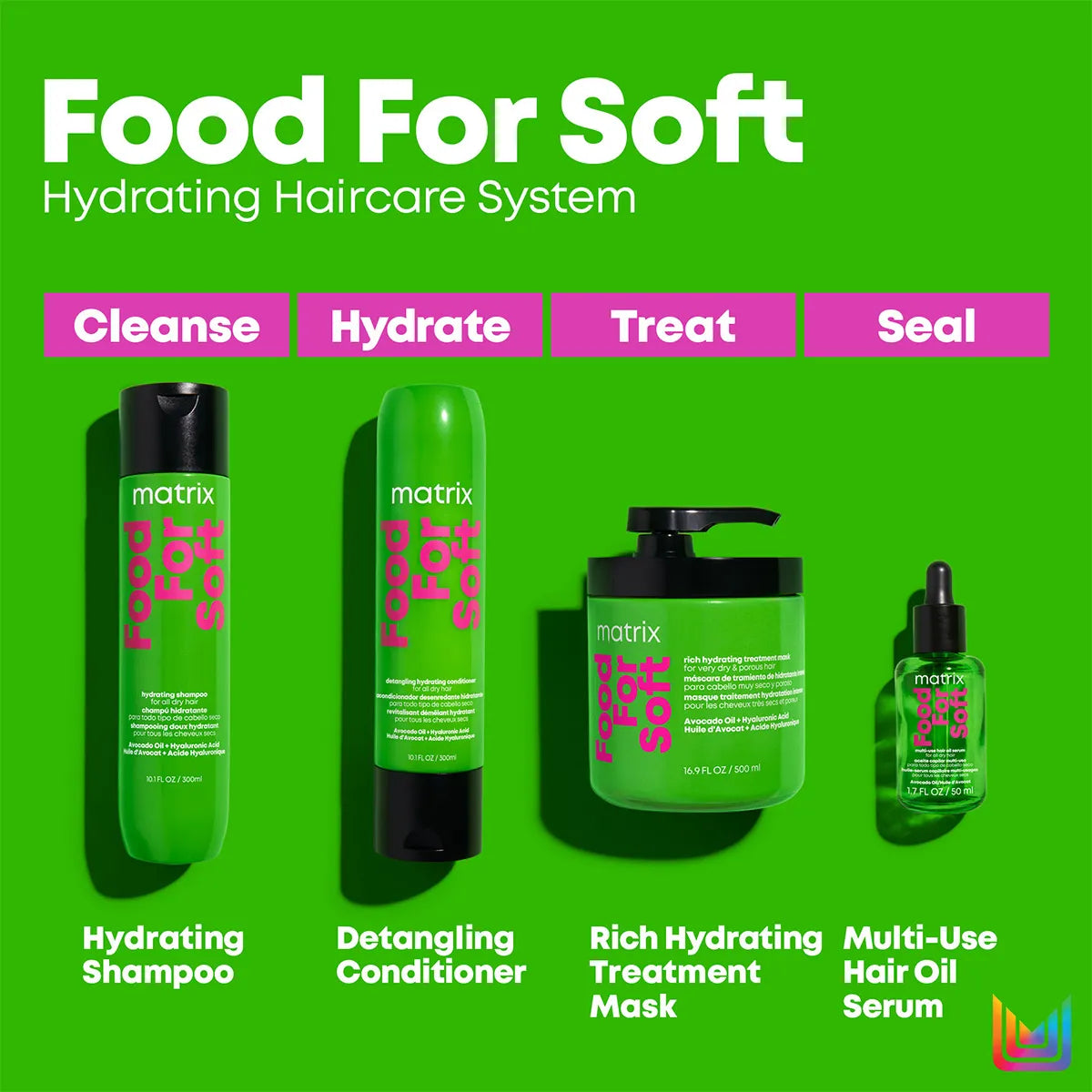 Matrix Food For Soft - Hair Mask For Dry Hair - 500 ML