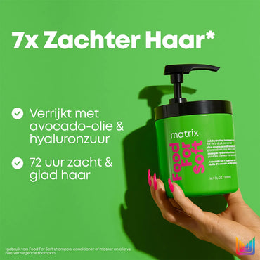 Matrix Food For Soft - Hair Mask For Dry Hair - 500 ML